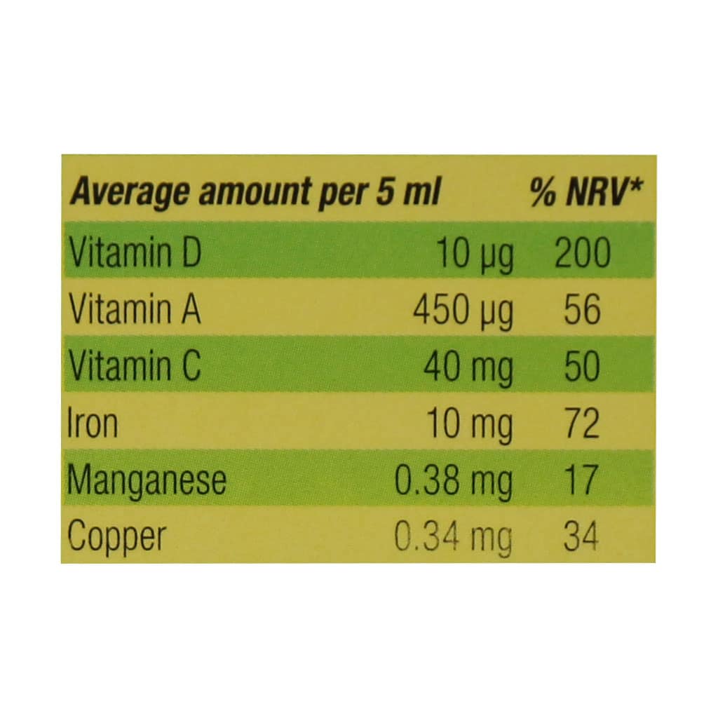 شربت میناجویس یوروویتال ۲۰۰ میلی لیتر - Image 3