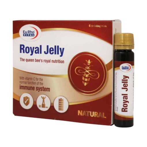 ویال خوراکی رویال ژلی یوروویتال 6 عدد - Image 2