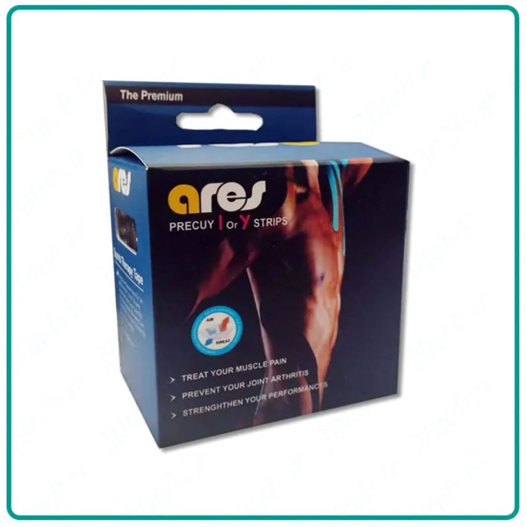 چسب تیپ کینزیو ares عرض 5 سانت ساخت آلمان