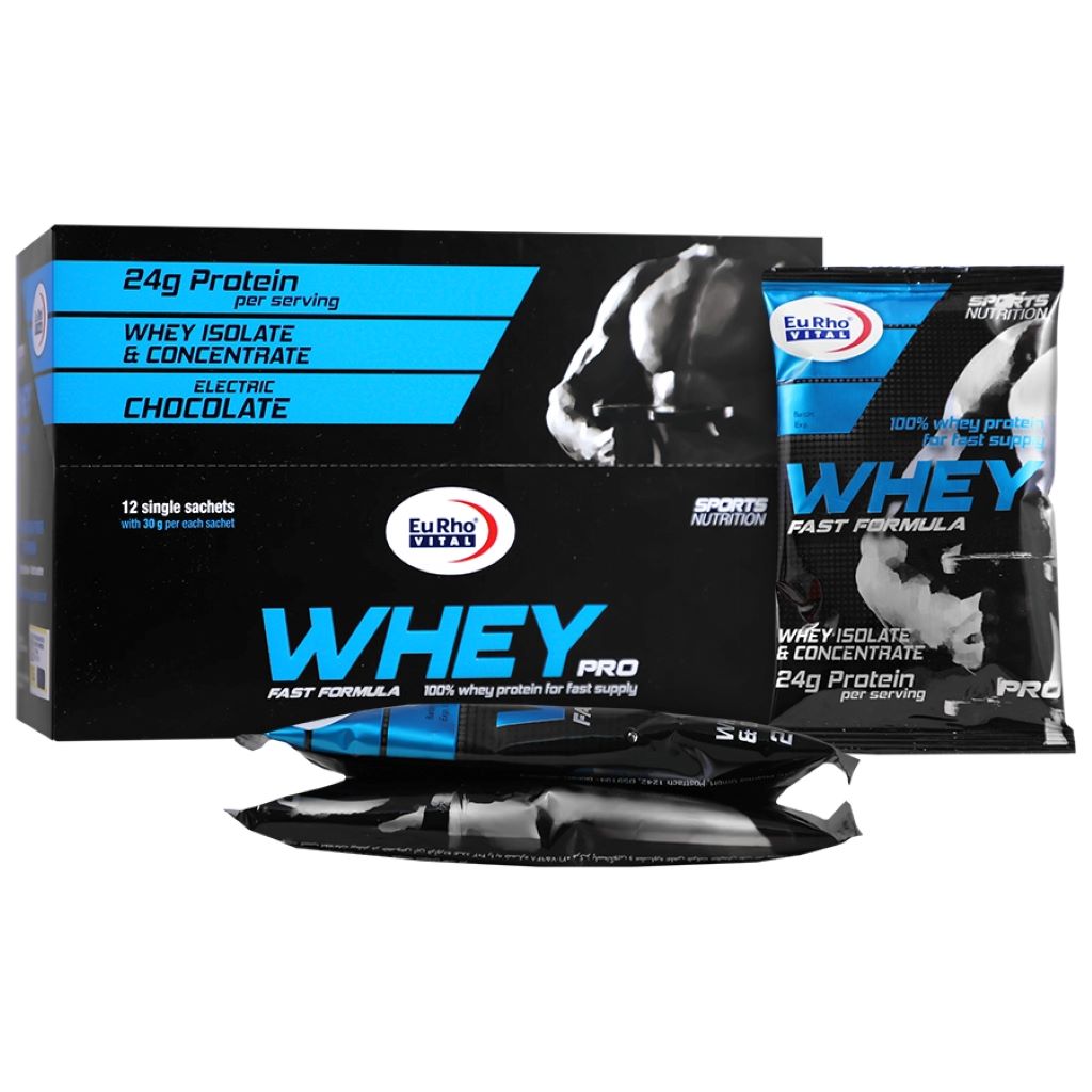 ساشه وی پروتئین یوروویتال 12 عددی