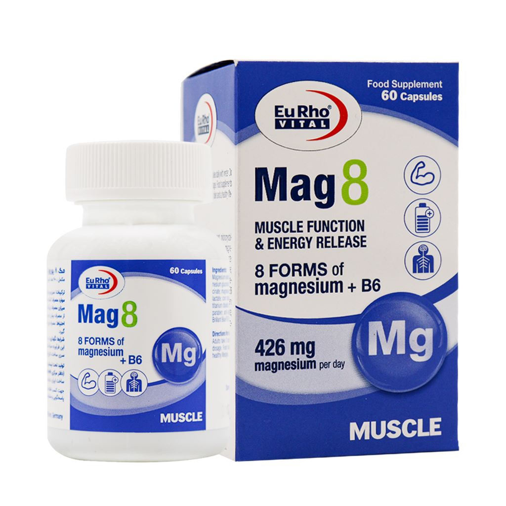 کپسول مگ 8 یوروویتال 60 عدد - Image 2